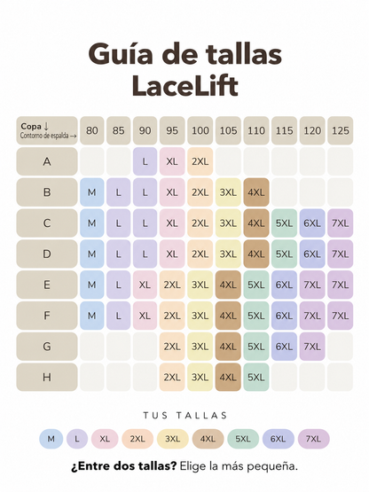 Sujetador LaceLift™ | Sujeción natural, encaje ultra-suave, comodidad absoluta